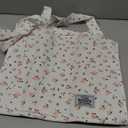 BINSUNS Corduroy Tote Bag for Women - Large Satchel Bag Tote Bag Aesthetic Crossbody Bag Handbag - School Work Travel Shopping Beach(Large- Pink Flower)