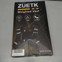 Weighted Vest, 6lb/8lb/12lb/16lb/20lb/25lb/30lb Weight Vest with Reflective Stripe, Weighted Vest for Men Women Workout Equipment for Strength Training, Running, Jogging, Fitness, Weight Loss (Black with Bag)