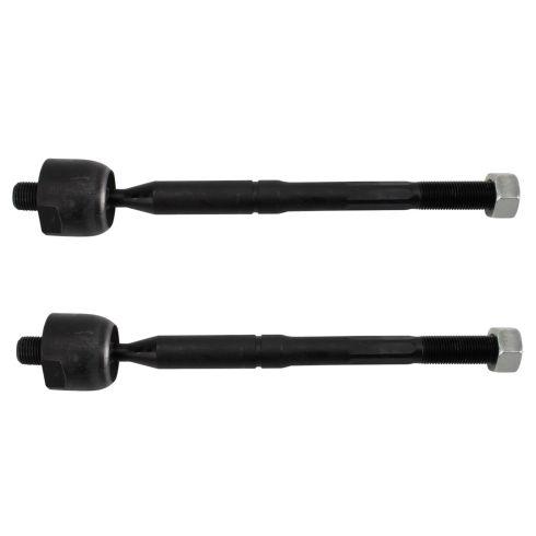 TRQ Front Inner Tie Rod Set 2 Piece Compatible with 2019-23 Chevrolet Silverado 1500 Suburban Tahoe 19-23 GMC Sierra 1500 Yukon Yukon XL 21-23 Cadillac Escalade Escalade ESV