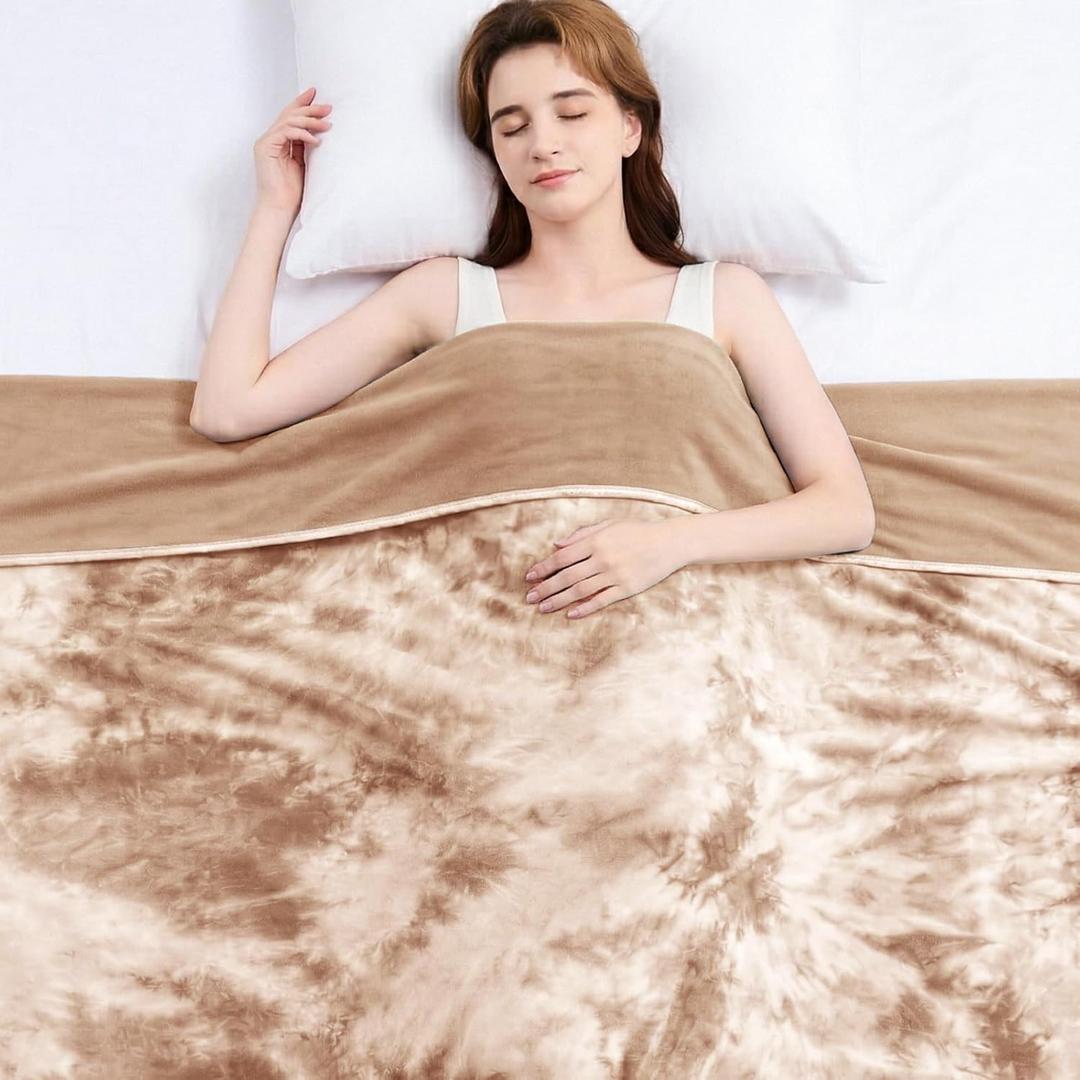 Topcee Cooling Blanket 60''x80'' for Hot Sleepers, Arc-Chill Q-Max>0.35 Double Sided Cold Blankets for Night Sweats, Cool Soft Lightweight Summer Blanket for Sofa Bed Couch, Gifts for Women Twin