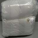 KeaBabies 2-Pack Toddler Pillows 2 Year Old to 5-13x18 Soft Organic Cotton Kids Pillow for Sleeping, Travel, School, Daycare, Nap, Toddler Bed, Machine Washable, Without Pillowcase (Soft White)