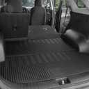 Cargo Mat for 2023-2025 2026 Kia Sportage Gasoline, Full Coverage All Weather Trunk Cargo Liner with Backrest Protectors for Sportage Accessories