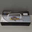 LED Bedside Lamp with Wireless Charger, 3 in 1 Touch Control Bedside Lamp, 5 Color Mode & Dimmable, Desk Lamps with Clock for Nightstand, Table Night Lamp for Bedroom, Gifts for Women, Men, Friends