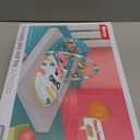 dearlomum Baby Play Mat & Piano Tummy Time Gym, Infant Sensory Activity Playmat with 5 Toys, Music & Lights, Developmental Gift for Boys & Girls 0-12 Months (Blue)