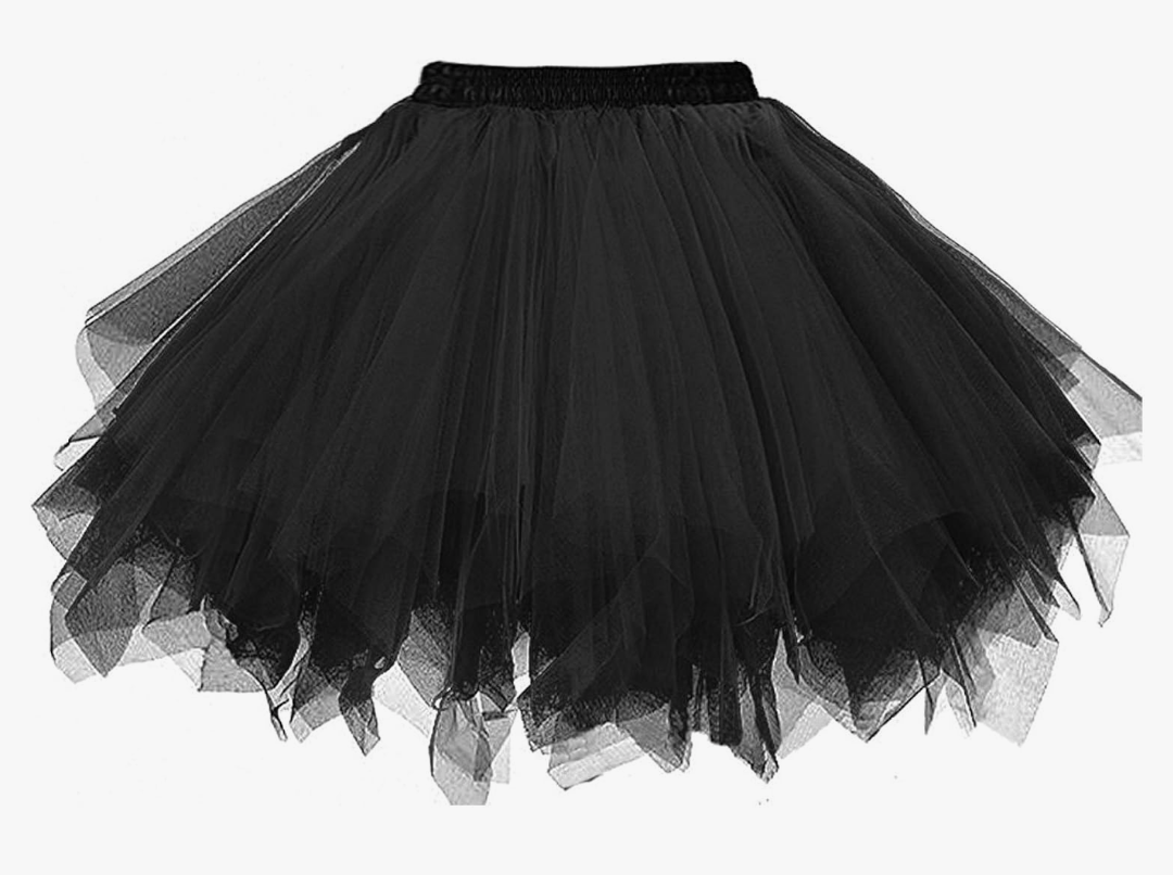 Topdress Women's 1950s Vintage Tutu Petticoat Ballet Bubble Skirt Halloween Costume M