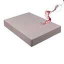 Mecerock 6 Colors Grey Twin Size Waterproof Mattress Protector Washable Mattress Cover Fitted to 18" Deep