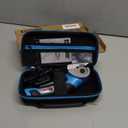 Cordless Electric Scissors, Electric Box Cutter for Cardboard with 2 Blades, Rapid Charger & Case, 4V 2500mAh Long-Runtime Battery - Cuts Cardboard, Fabric, Carpet & More (Blue)