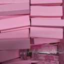 Bubblegum Stuff - Tipple Tumble Tower - The Ultimate Drinking and Dares Block-Stacking Game - Includes 54 Pink Blocks and 4 Shot Glasses