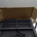 Pawaboo Extra Wide Dog Stairs for Car, Foldable Dog Ramps for Car with Non Slip Surface & Reflective Tape, Heavy Duty Dogs Steps for Cars, SUV, Truck, 300lbs Capacity, 14"-35" Adjustable Height