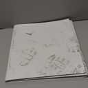 BXI Double Noise Blocker Pipe Sound Proof Foam, 39.4 X 13.4 X 0.3 inch Acoustic Foam Rubber Sound Deadening Material, Sound Dampening Acoustic Panels for HVAC, Machine, Window, Wall, Door (Pure White)