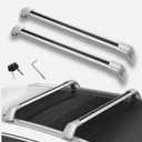 Crossbar Roof Rack Fits for Genesis GV80 JX1 2021-2024 Reducing Wind Noise Bars Cargo Luggage Carrier Rack Bars Aluminum Black