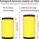 YT3000 LT2000 Air Filter Oil Filter Tune Up Kit for Craftsman T2200 YS4500 YTS3000 T1400 42" 46" Lawn Tractor Riding Mower with 19.5hp 20hp 21hp Engine