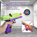 Automatic Shell Ejecting Toy Gun Pistol, Soft Bullet Toy Gun for Boys, Education Model Realistic Toy Pistol Shooting Game Toys Gifts Birthday for Boys Girls Adults