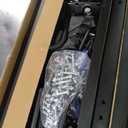 VEVOR Folding Chair Rack, 800 LBS Capacity, Heavy-Duty Chair Cart for 84 Chairs/ 12 Tables+42 Chairs, Dual-Layer Chair Storage Dolly with Rubber Wheels and Holders, Large Chair Holder, Matte Black