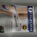 Truform 20-30 Mmhg Compression Stockings for Men & Women, Thigh High Length, Dot Top, Closed Toe, Beige, Medium