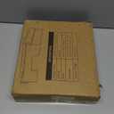 Paper Plate Dispenser Under Cabinet - 9 inch Bamboo Paper Plate Dispenser, Kitchen Counter Vertical Holder Organizer Countertop Caddy Black (9 Inch)