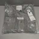 WallFlower Casual Fleece and Plaid Shackets Jackets Juniors for Women, Soft Button-Down, Vetiver, X-Large (XL)