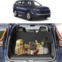 Karltys CR-V Cargo Net for Honda CRV 2023-2025 2026 Envelope Style Truck Bed Cargo Net, Highly Elastic Rear Trunk Net for CRV 2024 Double Layer Nylon Mesh Storage Netting Organizer