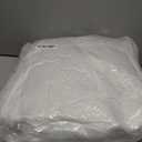 AISENO 72 Inch White Faux Fur Christmas Tree Skirt, Luxury Plush Tree Base Cover for Holiday Party and Home Christmas Decor