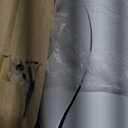 CTIME Bathroom Garbage Can Set - Narrow White Plastic Small Garbage can, a Toilet Wand, Toilet Brush Holder and 36 Refills, 2 Gallon Garbage can with pop-up lid, Suitable for bathrooms and Small Toilets.