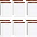 TOPS 8.5 x 11 3/4 Legal Pads, 12 Pack, The Legal Pad Brand, Wide Ruled, White Paper, 50 Sheets Per Writing Pad, Made in the USA (7533)