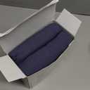 Bearmoss Muslin Crib Sheets 100% Cotton Baby Crib Sheets Soft&Breathable Nursery Sheet 52"x28" for Standard Crib Mattress&Toddler Bed Mattress - 2 Pack (Blue Crescent)