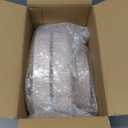 FLOWERCAT 100PCS Pink Plastic Plates - Heavy Duty Pink Party set Disposable serve for 50 guests -10 inch Dinner + 7 inch Dessert/Salad Plates for Easter,Birthday Party,Mother's Day