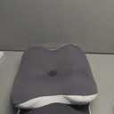 Ergo Pillow for Sleep Apnea, Neck Pain, and Snoring Relief | Cervical Neck Pillow for Side Sleepers | Orthopedic Memory Foam with Ergonomic Support (Gray)