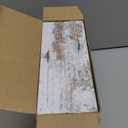 Califortree 8x8 Shadow Box Frame with Soft Linen Back - Metal Push Pins Included, Memory Shadow Box Display Case for Bouquet Awards Medals Wedding Photos and More, Rustic White, 2 Packs