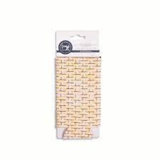 SDS HD 2Pk Can Koozies Wicker