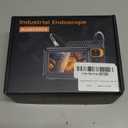 Endoscope Camera with Light, 1920P HD Borescope Inspection Camera with 4.3" IPS Screen, AukonVee IP67 Waterproof with 8 LEDs & 16.5ft Semi-Rigid Snake Camera for Automotive Pipe Tools Gadgets for Men