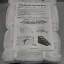 Dog Stairs for Bed, 5-Step Dog Steps for Couch and High Bed, Non-Slip Pet Stairs, 24" High Sofa Foam Ramp - Best for Small Pets, Older Cats with Joint Pain