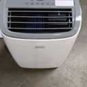 BLACK+DECKER Portable Air Conditioner, 10,000 BTU (6,300 BTU SACC) for Rooms up to 450 Sq. Ft., Portable AC with Follow Me Remote Control and Window Kit, BPACT10WT, White