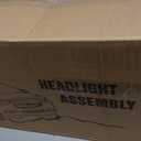 Nilight Headlight Assembly Compatible with 2008 2009 2010 2011 2012 Chevy Malibu 4 Door Halogen Factory Headlamp Chrome Housing Amber Reflector Headlamp Passenger and Driver Side