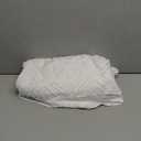 Tufted Bed Skirt Queen Size, Ruffled Bed Skirt with Split Corners, Queen Bed Skirt 12 Inch Drop, Boho Queen Size Bed Skirt White for Ruffled Bed Skirt with Split Corners, White (Queen - 12" Drop)