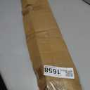 36" Kerf Slide-in Double Bulb Seal Weatherstrip Door Bottom Durable Seal for Energy Efficiency & Draft Protection (Black)
