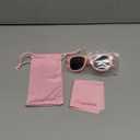 Age 25 Polarized Kids Sunglasses UV400 Protection for Boys & Girls - Flexible, Lightweight, BPA-Free, Wayfarer Frame (Matt Pink)