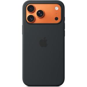 Apple iPhone 17 Pro Max Silicone Case with MagSafe and Camera Control: Lightweight Phone Case, Wireless Charging Compatible, Smooth Matte Finish; Black