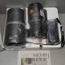 Anybear Cold Press Juicer with 4.9" Large Feed Chute, 350W Masticating Juicer Machines with Dual Slow-Squeezing Technology for Whole Fruits & Veggies with High Yield | BPA-Free Tritan | Juice Recipes (Grey)