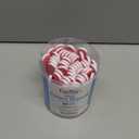 ForPro Professional Collection Mini Foam Board, Double-Sided Nail File, Pink, Black, 400/600 Grit, 3.5 l x .5 w, 50 Count