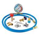 Lichamp A/C R134A Refrigerator Freon Recharge Kit with Bullet Piercing Valve, Piercing and Self-Sealing Can Tap 134A