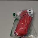 PAVILIA Holiday Throw Pillow Covers 18x18 Set of 2, Decorative Pillow Cases Bed Sofa Couch, Winter Accent Decor Cushion Bedroom Living Room, Velvet Square Euro Sham Covers, Merry Christmas Text Red