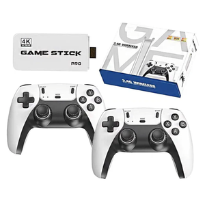 2026 NEW Upgrade Retro Game Stick Pro 4K HDMI Plug and Play Video Gaming Console with Dual 2.4G Wireless Controllers, 64G, 20000+Games