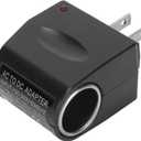 12V 1.5A DC Converter, AC 110V 240V to DC 12V Car Cigarette Lighter Socket Power Adapter, 18W Power Supply Converter Transformer Wall Plug Adapter for Small Car Electronics(U.S. Plug)