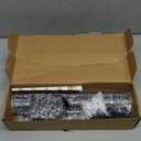 Livabber Industrial Pipe Clothes Rack, Heavy Duty Detachable Iron Garment Rack Wall Mounted, Rustic Saving Space Clothes Bar Multi-Purpose Hanging Rod for Bedroom, Closet, Black (60 Inch)