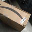 Reusable Grocery Bag On Wheels Large Capacity Shopping Trolley Foldable Rolling Tote with Outside Pocket, Heavy Duty Handle (Black, Large)