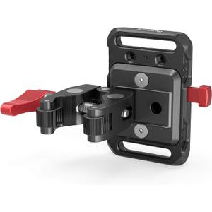 SmallRig Mini V Mount Battery Plate, V-Lock Mount Battery Plate with Crab-Shaped Clamp for Camera Power Supply - 2989 (Compact)