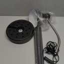 LEPOWER Floor Lamp, Metal Standing Lamp with Adjustable Gooseneck, Heavy Metal Base, Reading Pole Lamp for Office, Black Floor Lamps for Bedroom, Living Room