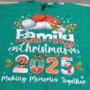 Family Christmas 2025 Matching Outfit Xmas Squad Santa TShirt 2XL