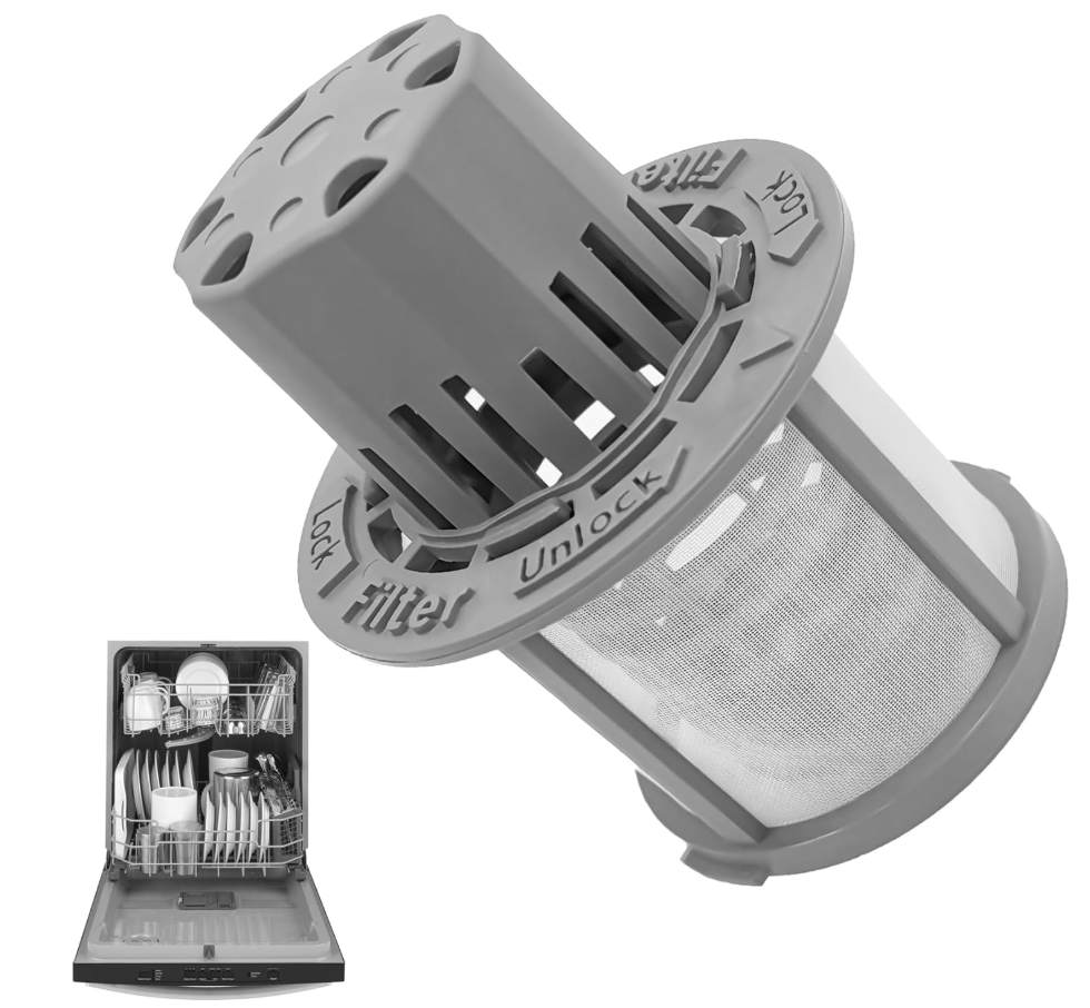 WD49X24057 Dishwasher Ultra Fine Filter Kit For GE Replacement parts WD49X24057 WD12X21976 4582690 PS12342852 WD12X10416 WD12X20107 WD12X20549 WD12X21676 WD12X22560 WD12X23736 Fine Filter Kit